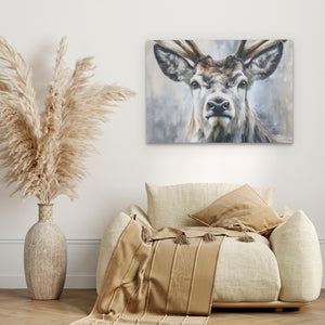 Velvet Antler Crown - Luxury Wall Art