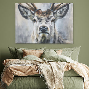 Velvet Antler Crown - Luxury Wall Art