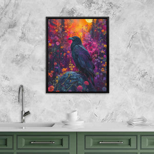Velvet Raven - Luxury Wall Art