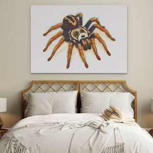 Velvet Stalker - Brown Wall Art for Office