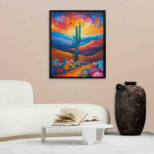 Vibrant Desert - Luxury Wall Art