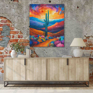 Vibrant Desert - Luxury Wall Art