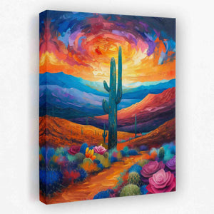 Vibrant Desert - Luxury Wall Art