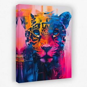 Vibrant Leopard - Luxury Wall Art