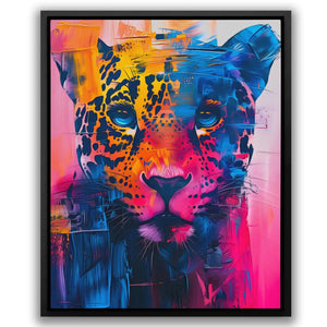Vibrant Leopard - Luxury Wall Art