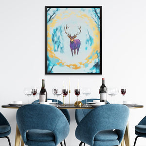 Violet Echoes - Luxury Wall Art