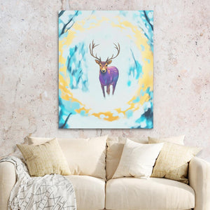 Violet Echoes - Luxury Wall Art