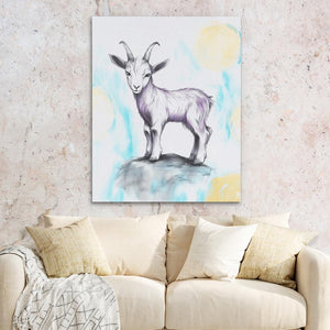 Violet Mountain - Luxury Wall Art