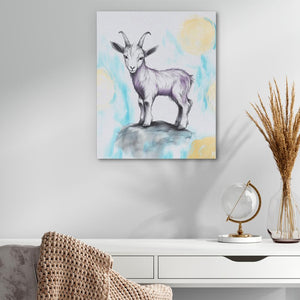 Violet Mountain - Luxury Wall Art