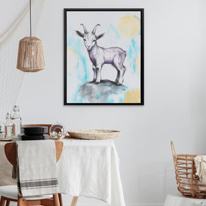 Violet Mountain - Luxury Wall Art