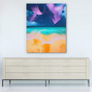 Violet Shores - Luxury Wall Art