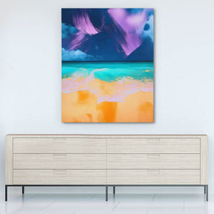 Violet Shores - Luxury Wall Art