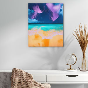 Violet Shores - Luxury Wall Art