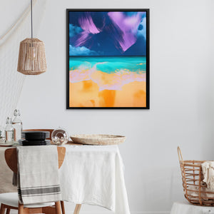 Violet Shores - Luxury Wall Art