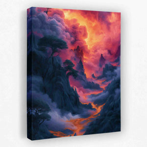 Volcanic Eruption - Luxury Wall Art