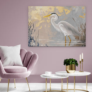 Wading Through Light - Luxury Wall Art