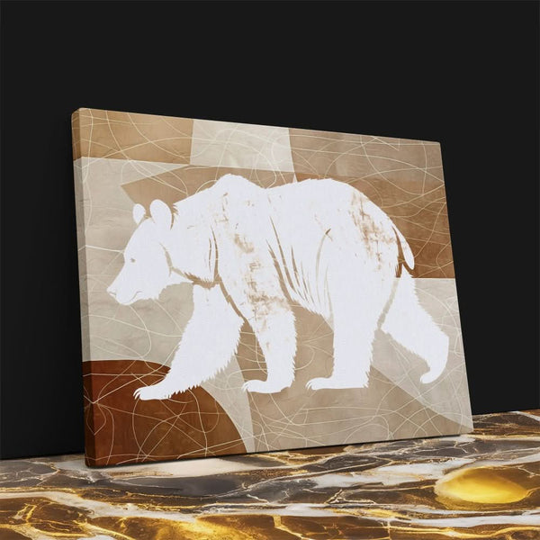Walking Bear in a room