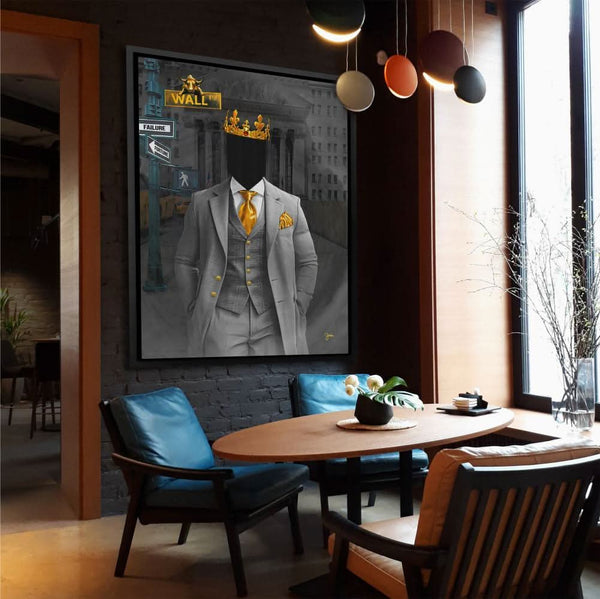 Wall Street Fortune in a room