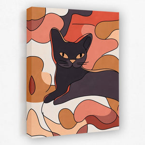 Warm Hues and Whiskers - Luxury Wall Art