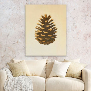 Warm Pinecone - Luxury Wall Art