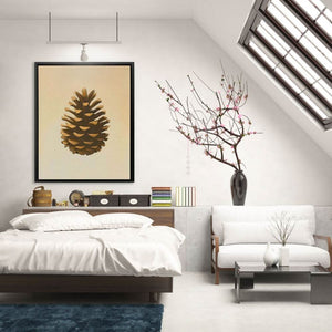 Warm Pinecone - Luxury Wall Art