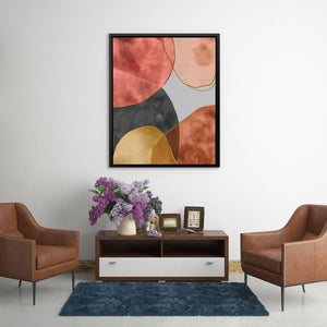Warm Toned Abstract - Luxury Wall Art
