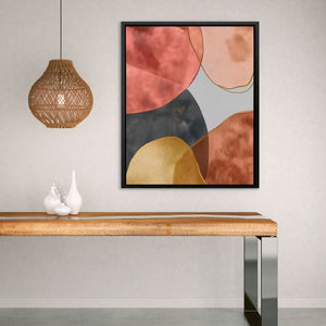Warm Toned Abstract - Luxury Wall Art