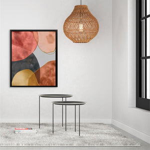 Warm Toned Abstract - Luxury Wall Art