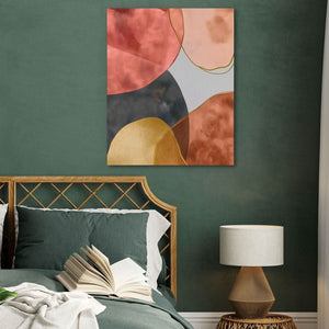Warm Toned Abstract - Luxury Wall Art