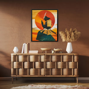 Warriors Dawn Meditation - Luxury Wall Art