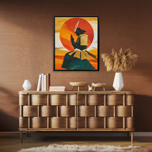 Warriors Dawn Meditation - Luxury Wall Art