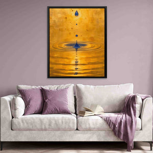 Water Droplets - Luxury Wall Art
