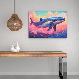 Whimsical Wave - Colorful Wall Art