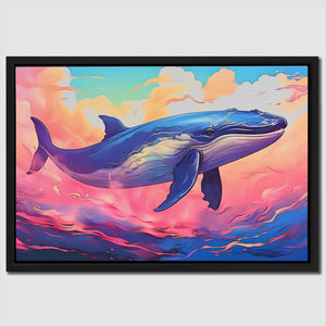 Whimsical Wave - Large Fantasy Canvas Print