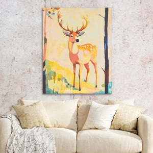 Whisper of the Wild - Wall Art in Black Frame