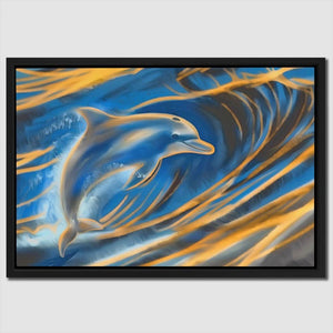 Whispering Dolphin - Luxury Wall Art