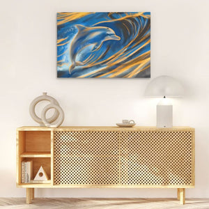 Whispering Dolphin - Luxury Wall Art