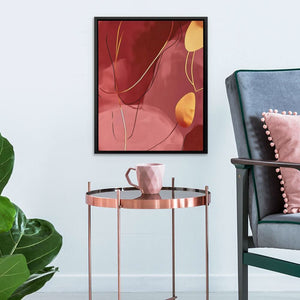 Whispers of Red - Canvas Print