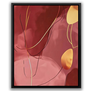Whispers of Red - Framed Wall Art