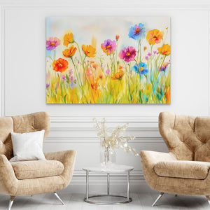 Wildflower Waltz - Luxury Wall Art