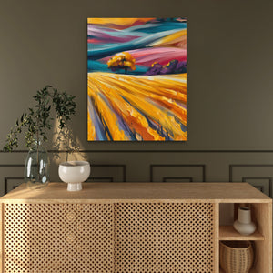 Windswept Golden Hills - Luxury Wall Art