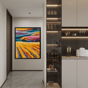 Windswept Golden Hills - Luxury Wall Art