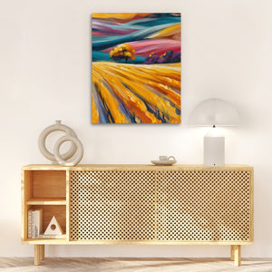 Windswept Golden Hills - Luxury Wall Art