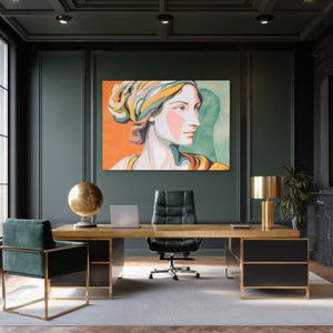 Windswept Portrait - Luxury Wall Art