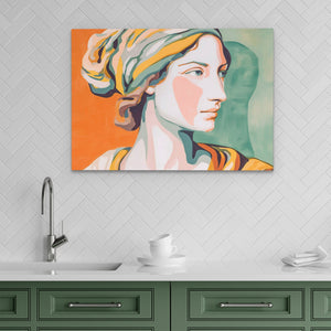Windswept Portrait - Luxury Wall Art
