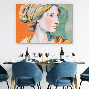 Windswept Portrait - Luxury Wall Art