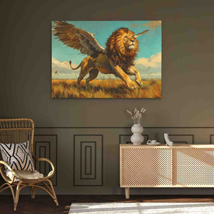 Winged Beast - Luxury Wall Art