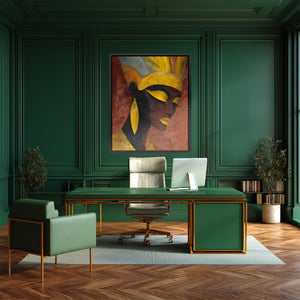 Winged Crown Portrait