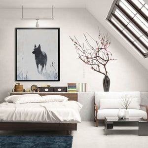 Winter Watcher - Luxury Wall Art