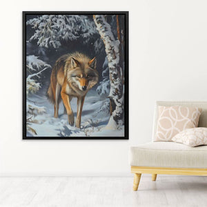 Winter’s Alpha - Luxury Wall Art